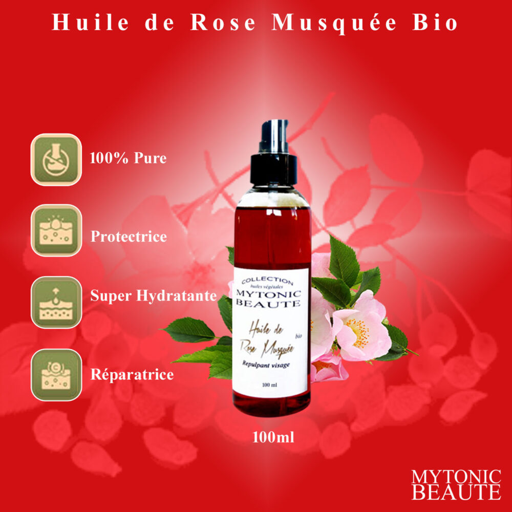 Huile de rose musquée 100ml